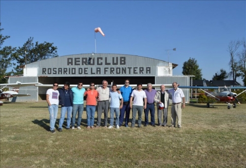 EGRESARON SEIS NUEVOS PILOTOS DEL AEROCLUB “CIUDAD TERMAL” ROSARIO DE LA FRONTERA