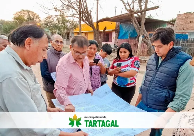 Tartagal /Obra de red de gas en Tomas Ryan