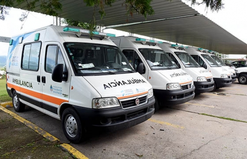 SE ENTREGARÁN MAÑANA NUEVAS AMBULANCIAS PARA EL SAMEC Y HOSPITALES DEL INTERIOR