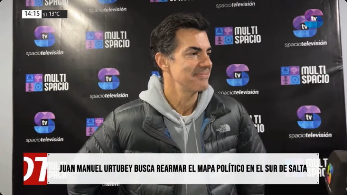 URTUBEY HABLÓ DE UN “FIN DE CICLO” EN SALTA Y BUSCA UN FRENTE CONTRA MILEI