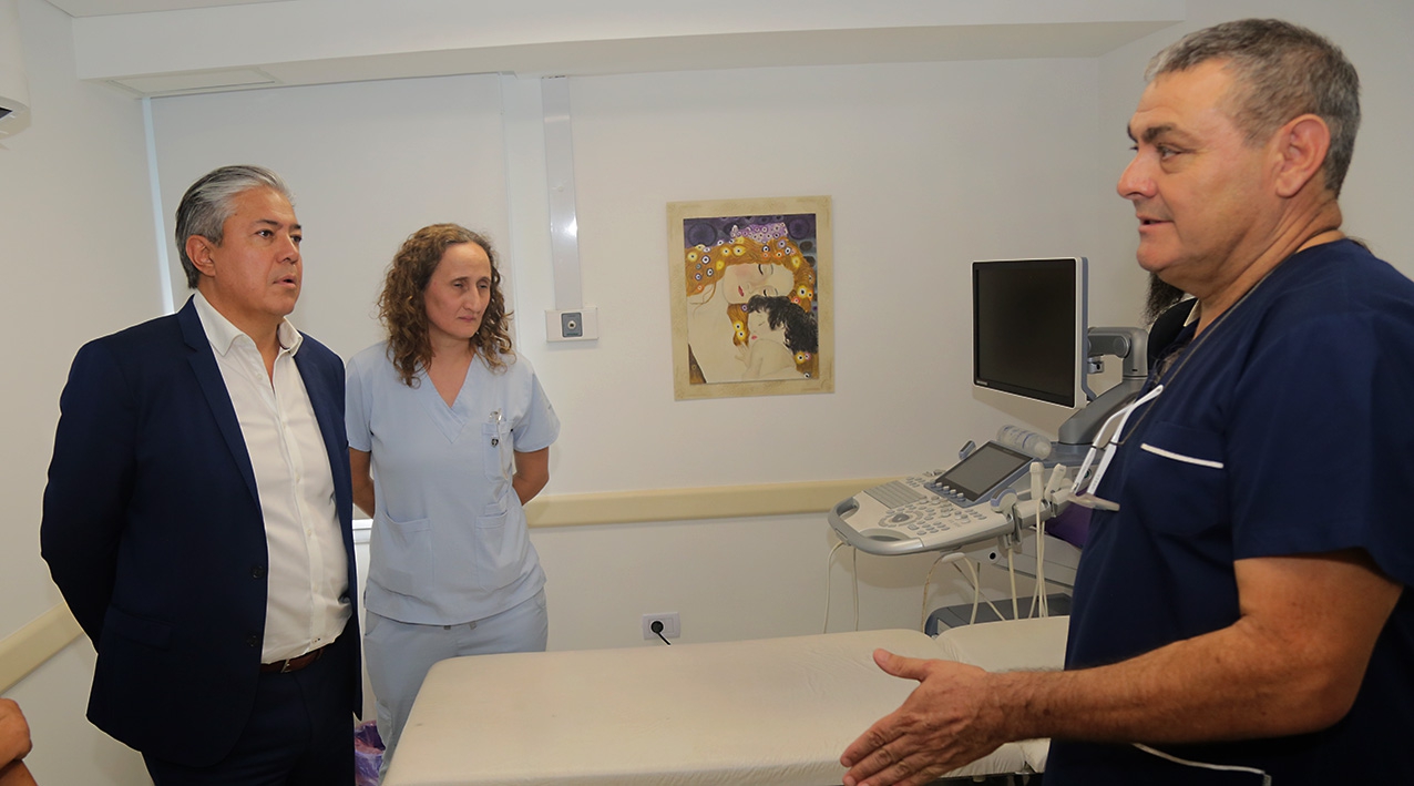 Se puso en marcha el nuevo servicio de Ecografía del Hospital Heller