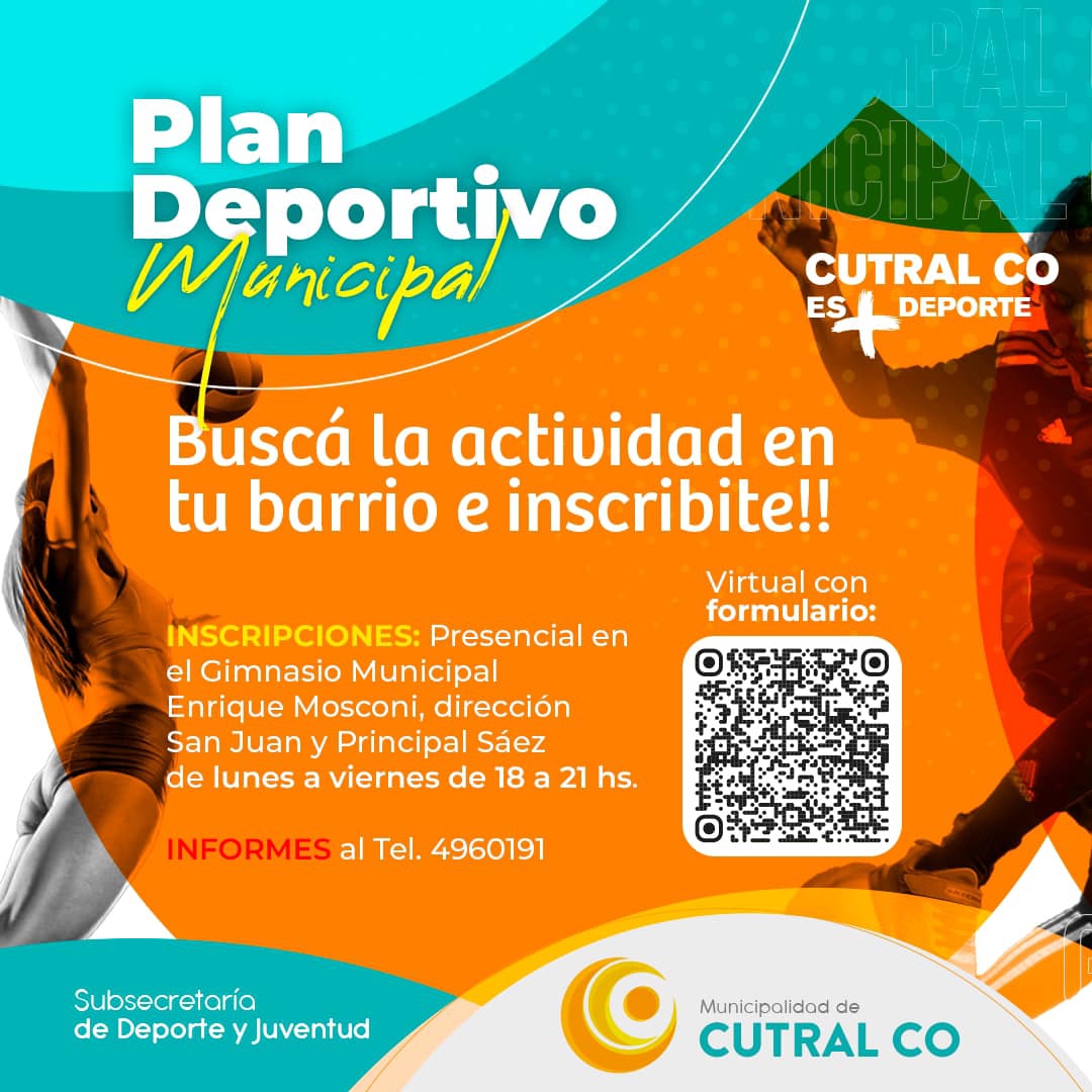#PlanDeportivoMunicipal