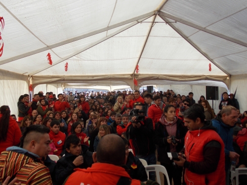 Entrega de viviendas en Plaza Huincul