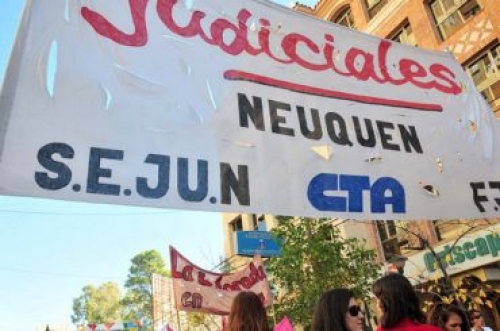 Paro de judiciales en Neuquén: reclaman más presupuesto para la Justicia
