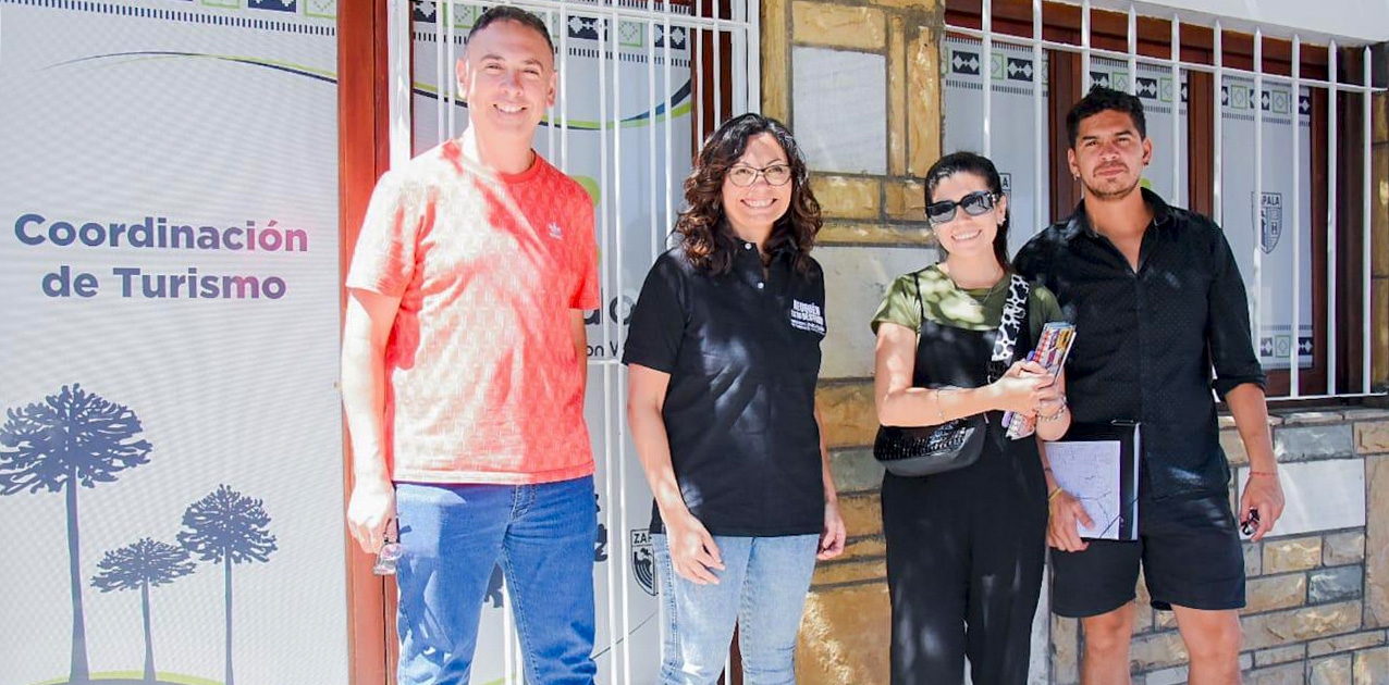 Inspectores turísticos recorrieron la localidad de Zapala