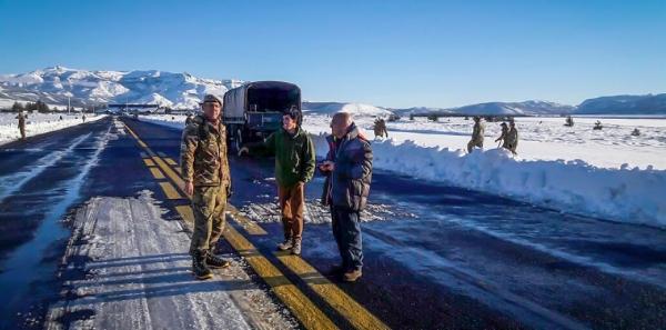 Tras el temporal, avanzan los trabajos de limpieza en San Martín de los Andes