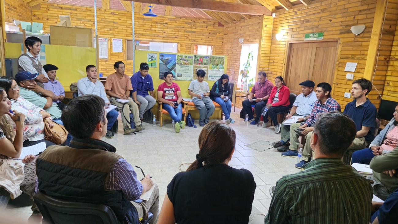 El gobierno provincial trabaja conjuntamente con comunidades rurales de la Región Sur