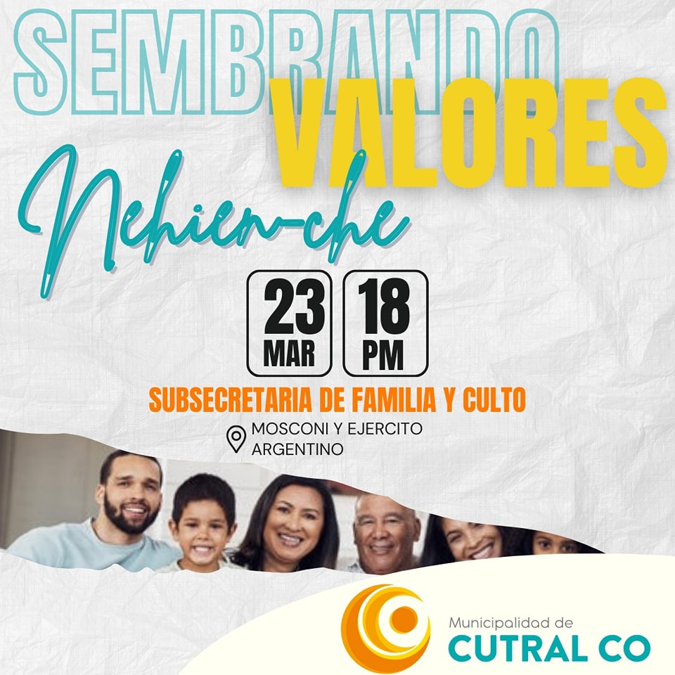 La Subsecretaria de Culto y Familia invita al encuentro