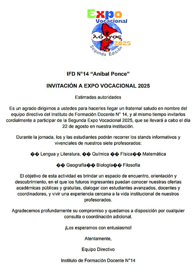 IFD N°14 “Aníbal Ponce”