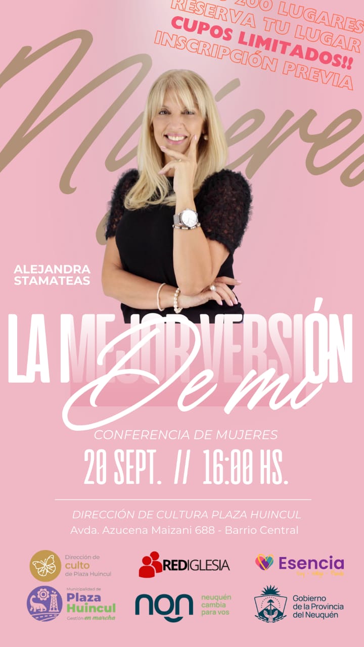 abrimos las inscripciones para la Conferencia de Mujeres: "La Mejor Version De Mí"