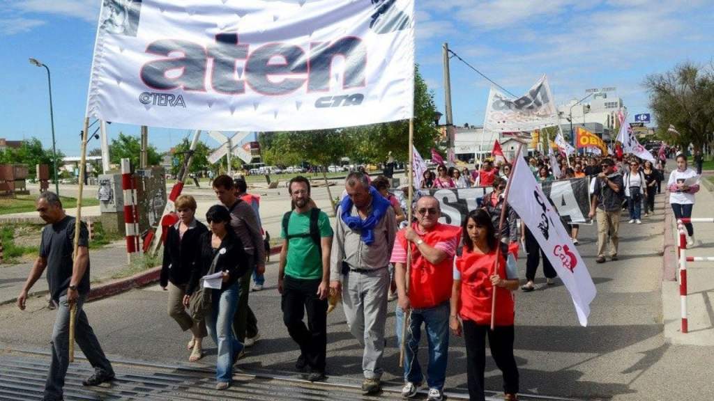 Patricia Gutiérrez ATEN la asamblea aprobó medida de fuerza de 72 horas