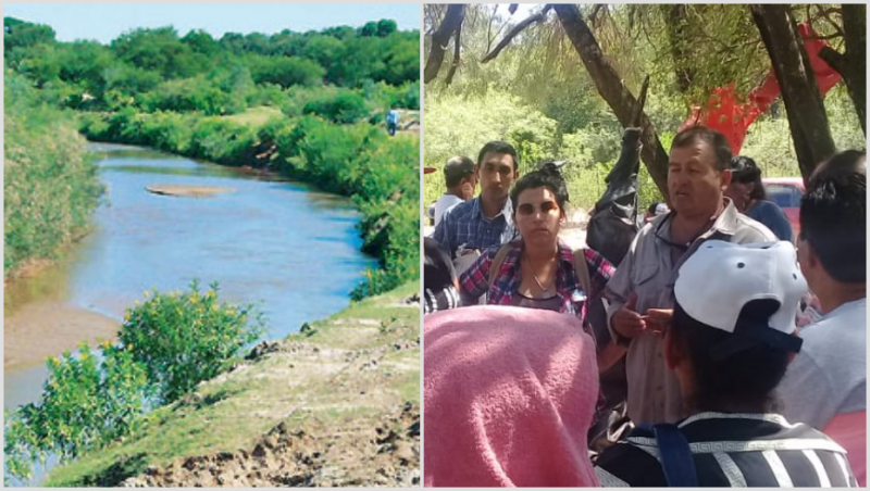 Roly Rojas llevó tranquilidad a los vecinos que temen una clausura del Canal de Dios