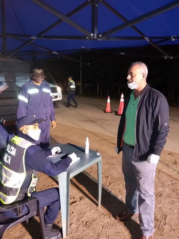 LAS LAJITAS : INTESIFICAN LOS CONTROLES DE TRANSITO