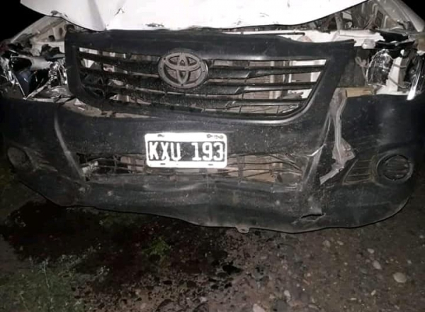 Embarazada de gemelos viajaba a Talavera y se accidentó en ruta 16