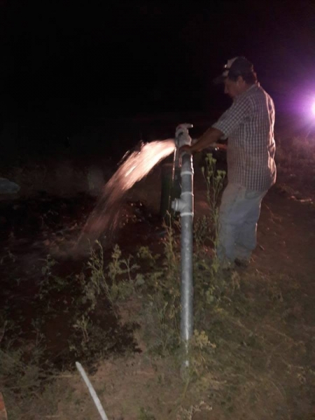 Se normalizó el servicio de agua potable en Salta Forestal