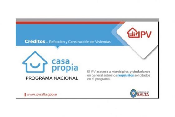 Nación reabrió la inscripción para la construcción de viviendas