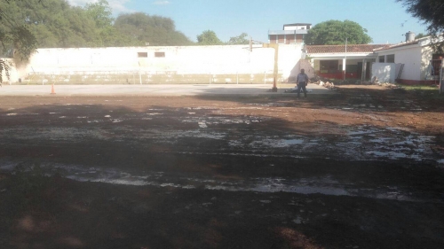 EL MUNICIPIO TRABAJA EN LA ESCUELA PEDRO B PALACIOS