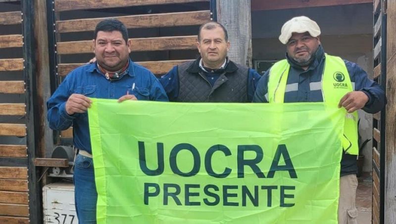 El Quebrachal: el intendente se reunió con el delegado de la UOCRA