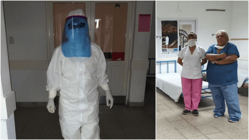 En Pizarro un obrero cumplía 9 días de aislamiento y por un pico febril activaron protocolo covid-19
