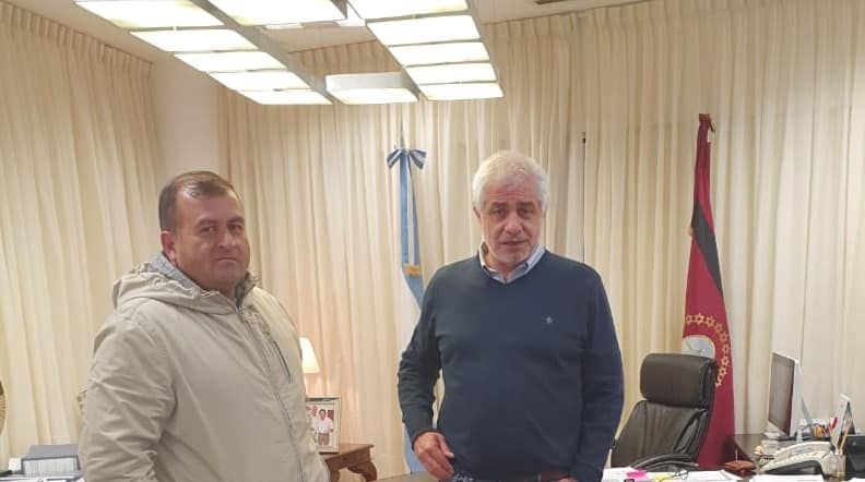 SE FIRMO CONVENIO DE OBRA DE PAVIMENTO PARA TALAVERA