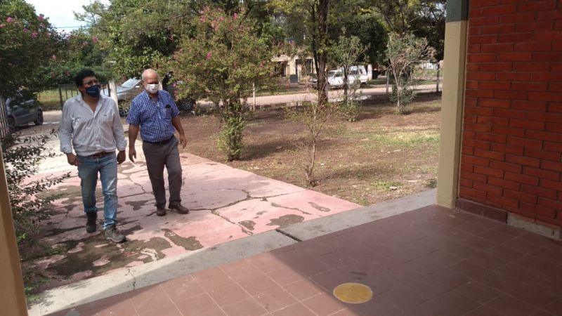 LAS LAJITAS : VISITA A LA ESCUELA 3.114