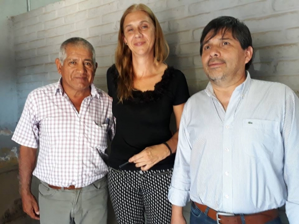 J. V. González avanza en la gestión de adjudicación de terrenos para los vecinos: