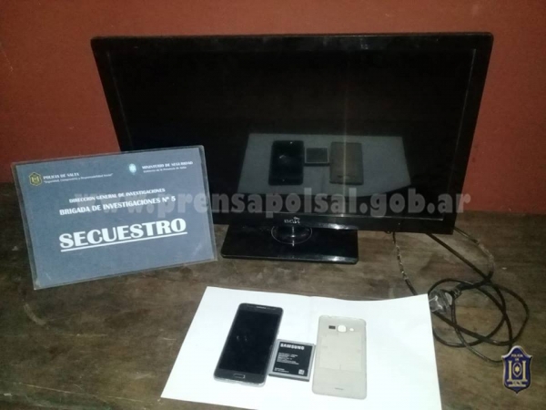 JVG: Recuperan elementos robados