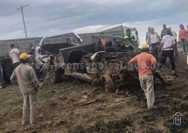 JVG : Mató a su pareja y subió a su camioneta y sufrio un accidente .