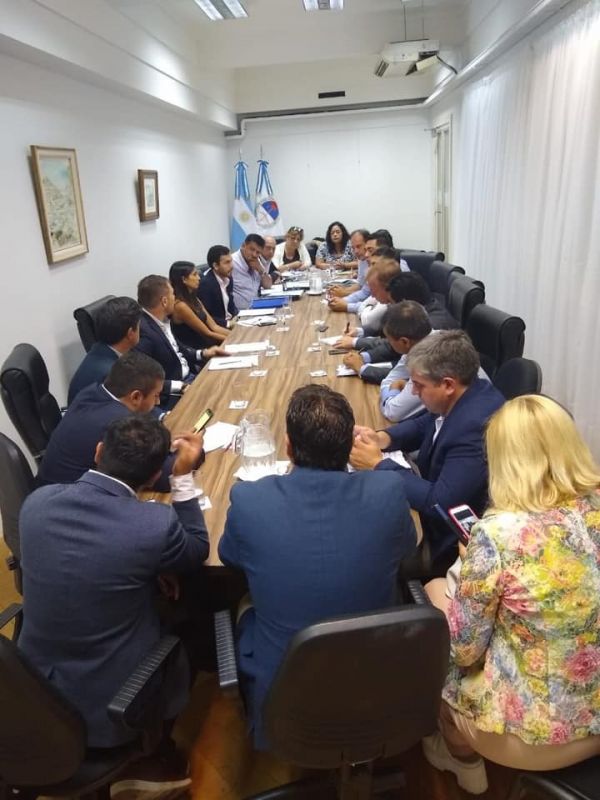 LAS LAJITAS :El Intendente Alabi, de reunió con el Ministro de Obras Públicas de la Nación, Katopodis,