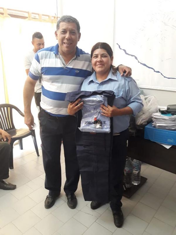 EL MUNICIPIO ENTREGÓ INDUMENTARIA PARA LA DIRECCIÓN DE TRÁNSITO
