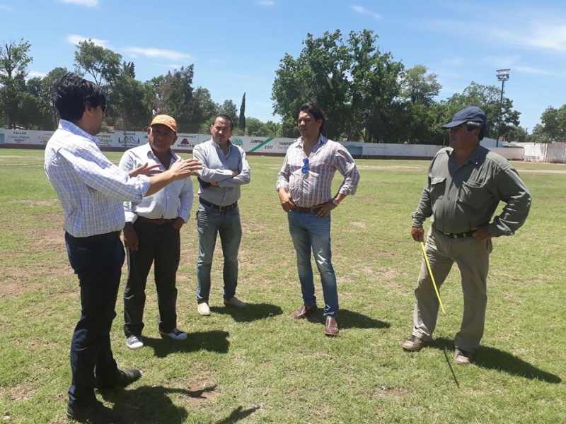 El Intendente Aguirre sigue apoyando a los clubes deportivos de fútbol