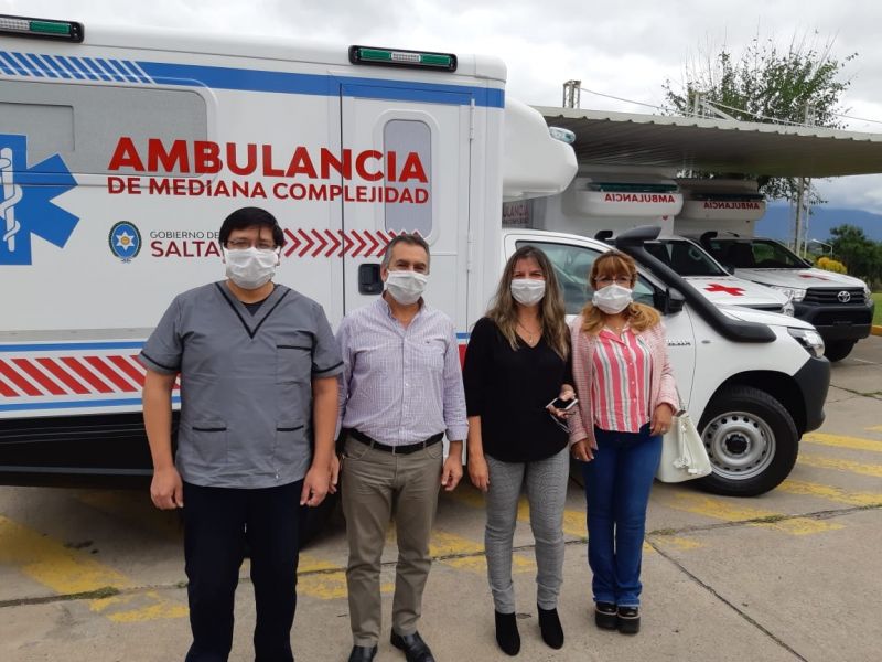 NUEVA AMBULANCIA PARA SARAVIA