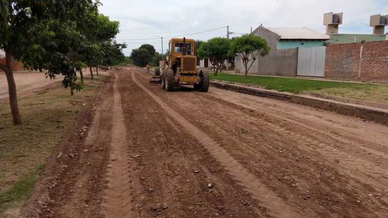 Continuán los trabajos de nivelación en diferentes arterias