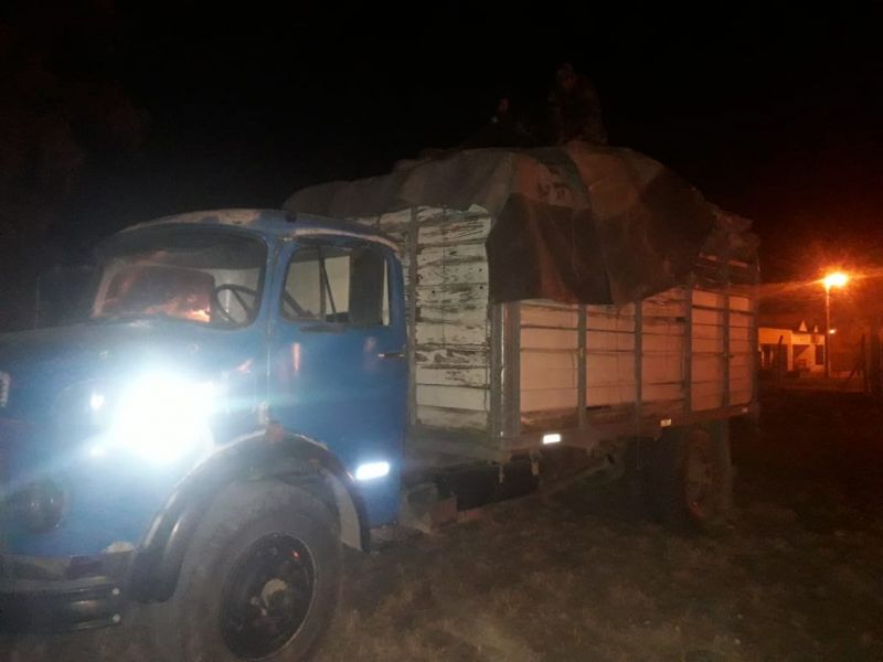 Secuestraron siete toneladas de carbón vegetal en El Quebrachal