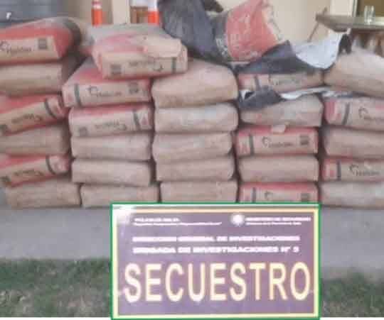 EL QUEBRACHAL: La Policía detuvo a un hombre por el robo materiales de construcción