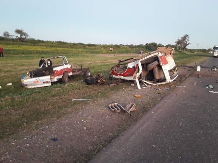 Accidente fatal cerca de lajitas: "La camioneta se partió al medio"