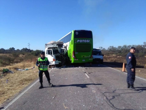 Accidente : Terrible choque en El Galpón: