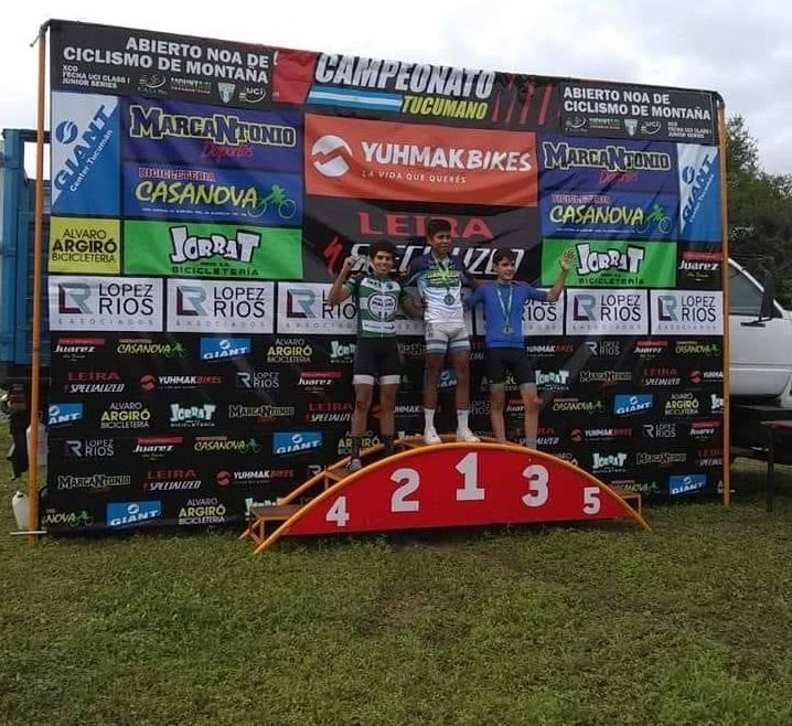 CICLISMO: LUCIANO NAVARRO HIZO PODIO