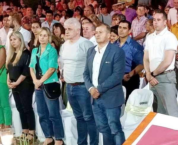 Funcionarios provinciales acompañaron el festejo patronal de El Quebrachal