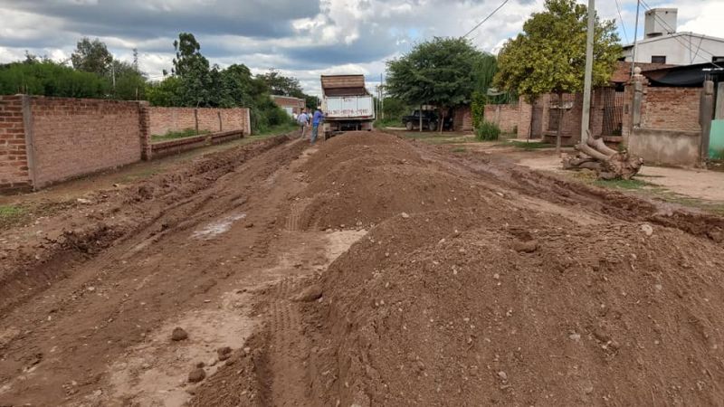 Continúa el Programa de arreglos de calles en barrio San Antonio
