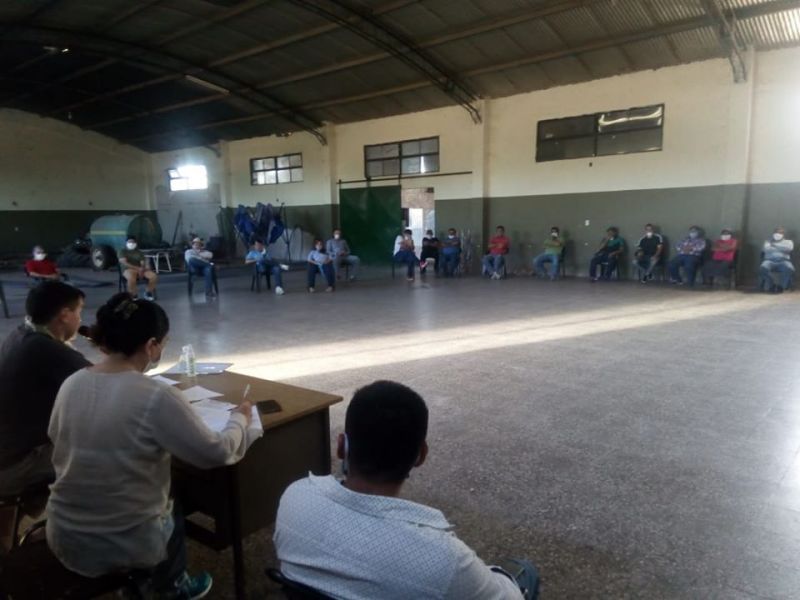GENERAL PIZARRO : REUNIÓN CON PRODUCTORES