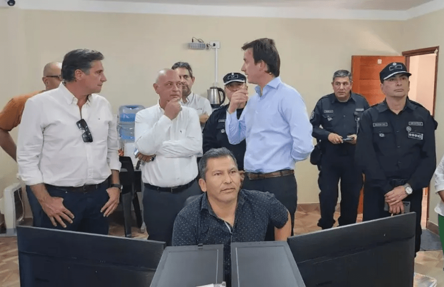 Evaluaron distintos servicios de seguridad que se brindan en Las Lajitas