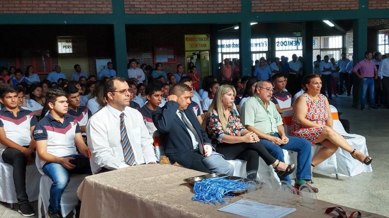 Se llevó a cabo el Acto Clausura del periodo lectivo del C.I. y de la Escuela Técnica 3.114