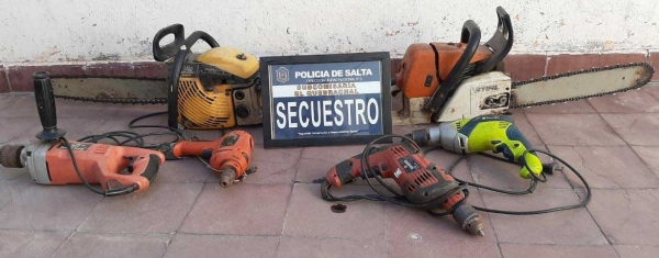 El Quebrachal: tras un allanamiento la Policía secuestró herramientas