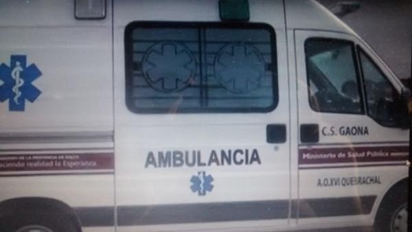 Un padre pagó el combustible de la ambulancia que trasladó a su hija