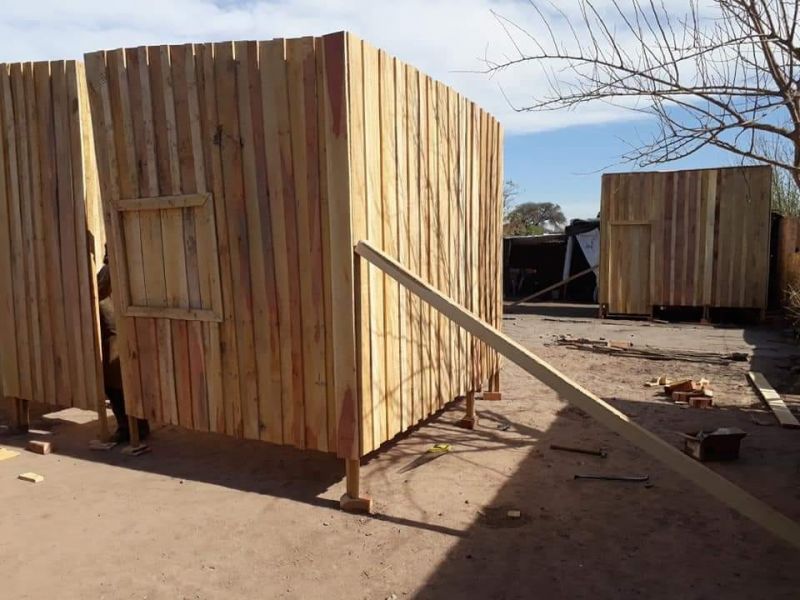 JOAQUIN V GONZALEZ : El municipio construye nuevas viviendas