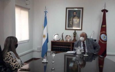 ANTA: Abel Cornejo recibió a la diputada Alejandra Betina Navarro.