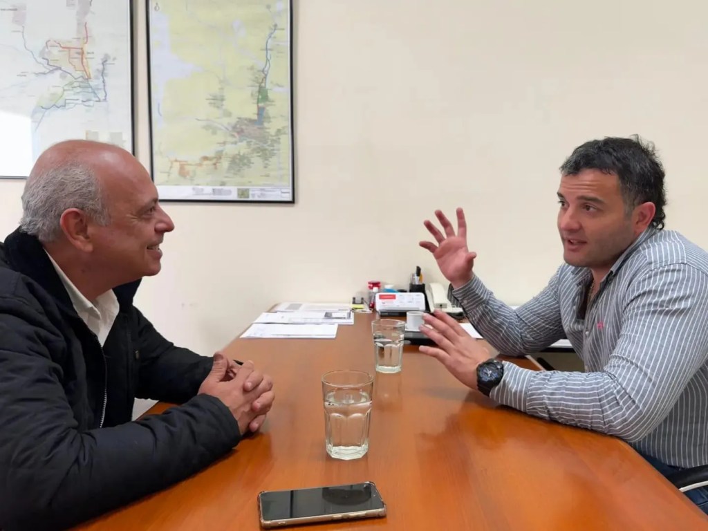 El intendente Alabi destacó el trabajo de Aguas del Norte en Las Lajitas