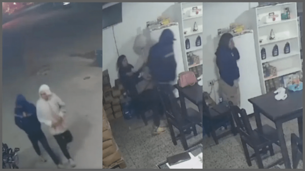 Encapuchados y armados: violento asalto en una estación de servicio de Quebrachal