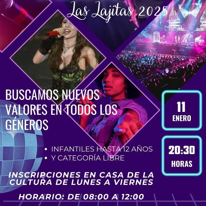 FESTIVAL DE LA CANCIÓN LAS LAJITAS 2025
